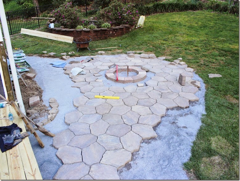Portage Stone Patio and Fire Pit