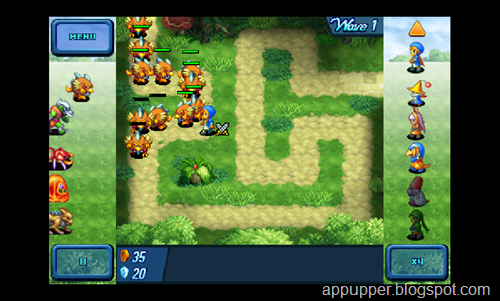 Free Download Crystal Defenders v1.0 Android Game (APK)