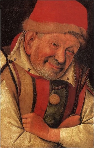 Fouquet, Le portrait de bouffon Gonella 1445