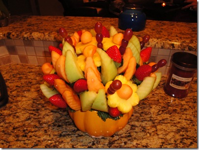 9.  Edible Arrangement from Mark and Lynn Wines