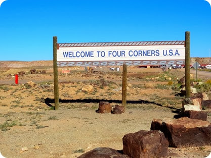 four corners sign