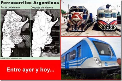 Ferrocarriles - Ayer y hoy