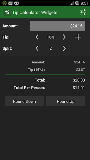 【免費財經App】Tip Calculator Widgets-APP點子