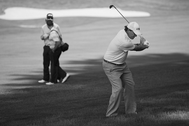 BW Phil Mickelson at 2011 US Open