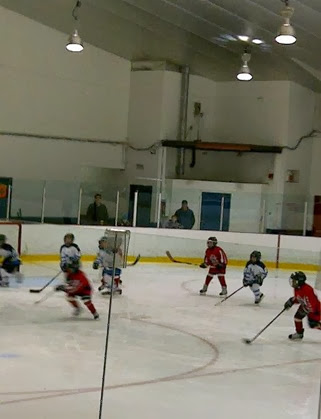 caden's hockey game 2013