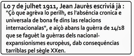 frasa d'en Jean Jaurès 7 julhet 1911