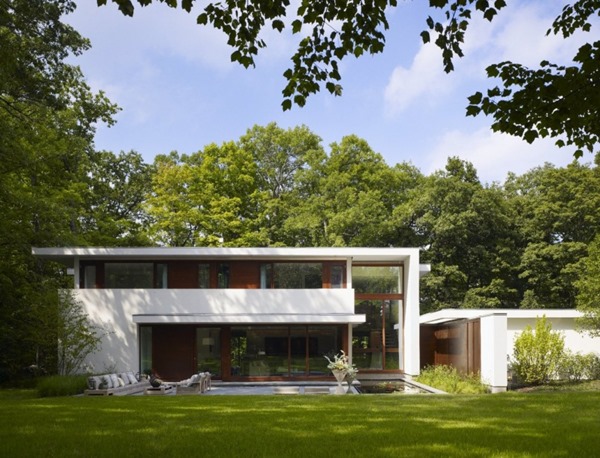 Casa Glencoe / Robbins Arquitectura fachada-casa-moderna-Residencia-Robbins-Arquitectura