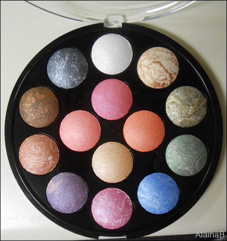 L.A. minerals Baked Eye Shadow palette
