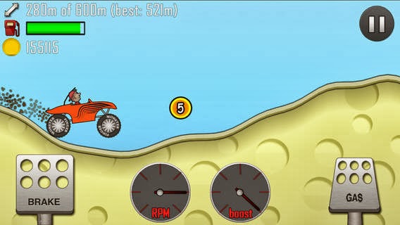 hill climb racing 2 mod apk unlimited money and fuel not android