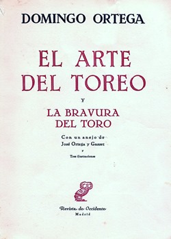 11 D. Ortega. El Arte del Toreo 2ª ed 001