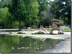 3529 Michigan Grand Rapids - John Ball Park - 100-ft-long Loch Ness Monster