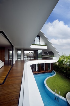 Ninety7 Siglap de Aamer Architects diseño-de-terrazas-casa-moderna