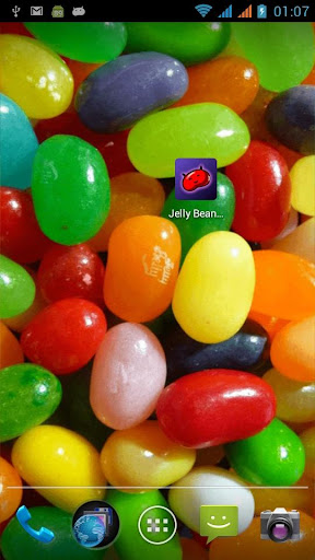 Jelly Bean Shake LiveWallpaper