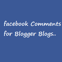 Facebook Comments For Blogger