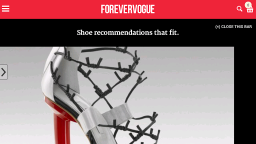Forevervogue - Shoe Discovery