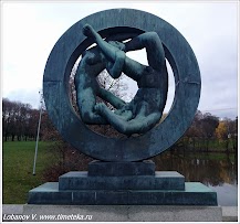 В парке Вигеланда. Норвегия. Фото Лобанова В. www.timeteka.ru В парке Вигеланда.