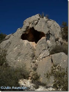 Roca-ojo - Sierra de La Horna - Aspe