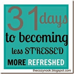 31 days Less Stressed, More Refreshed 500
