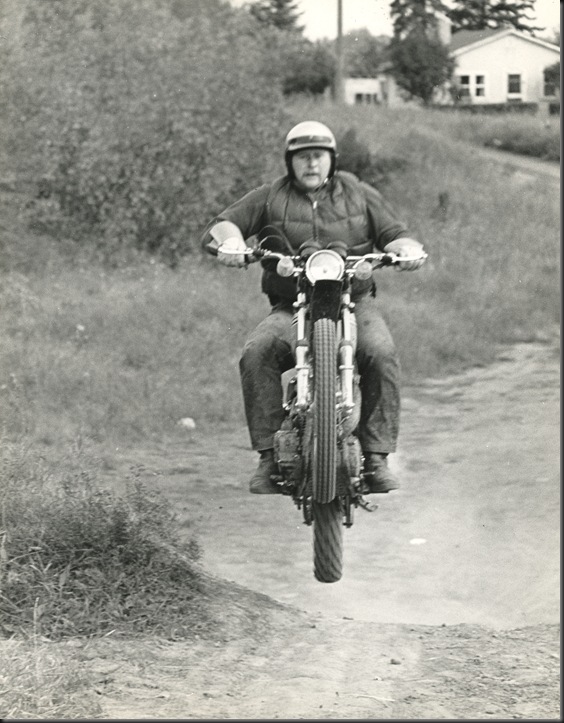 Horst on Bike
