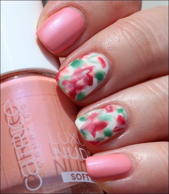 Mottomonat Blütenzauber Nageldesign Nail Art Flowers Spring 06