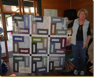LynnRS with male quilt