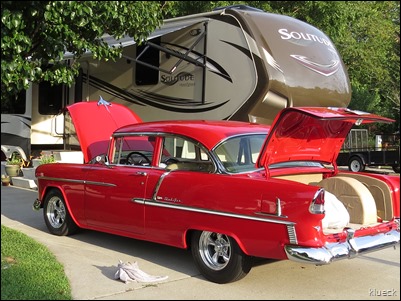 red 55 Chevy