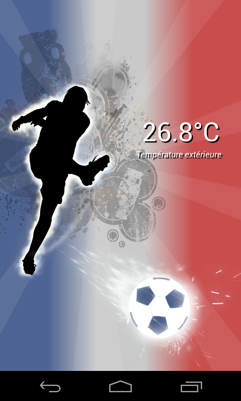Android application Thermometer screenshort