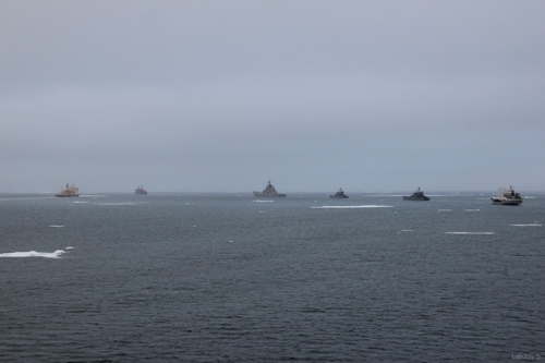 Арктический поход группы кораблей Северного флота