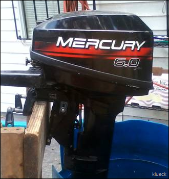1998 6 hp mercury boat motor