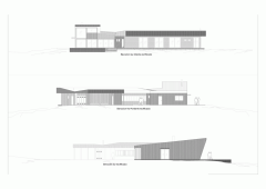 Casa de Fundo Punta Callao / Gestaa plano-elevacion-Casa-de-Fundo-Punta-Callao-Gestaa