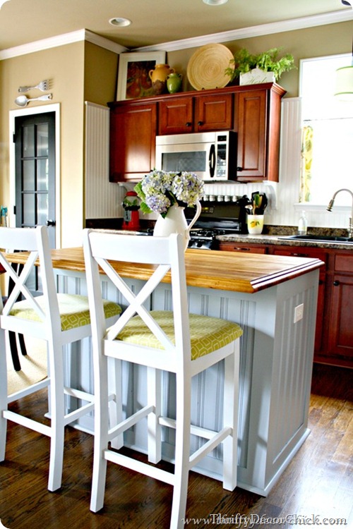 board and batten kitchen island