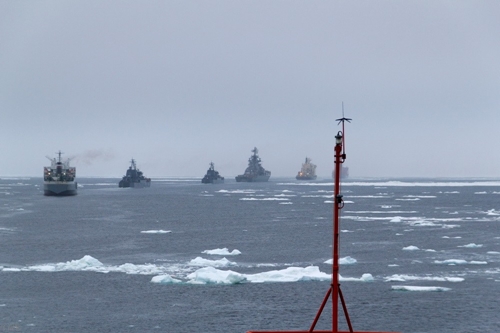 Арктический поход группы кораблей Северного флота