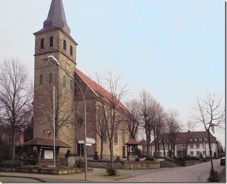 St. Kalixtus Catholic Church in Riesenbeck-Horstel, Germany,  Photo courtesy of Wikipedia.