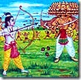 [Rama fighting Ravana]