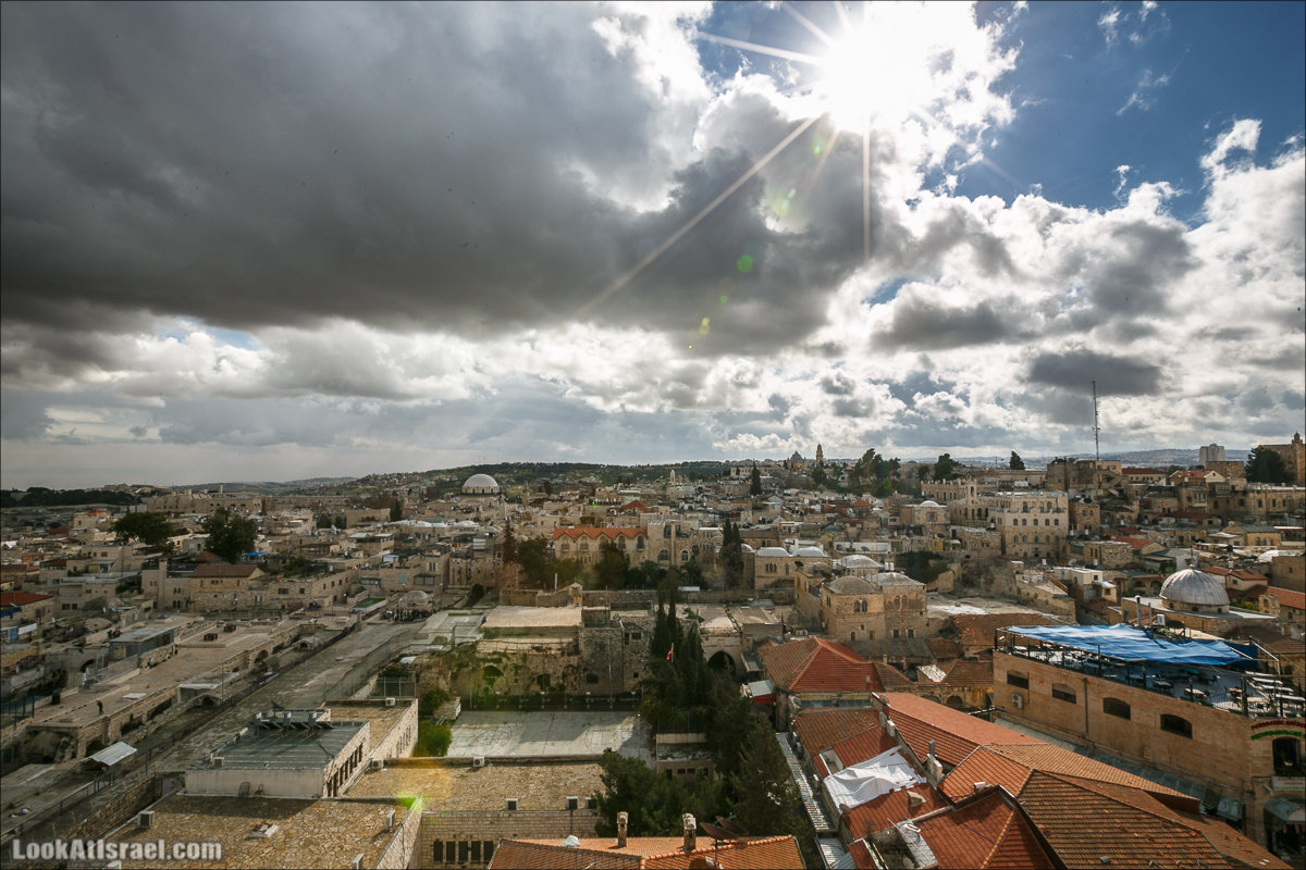 LookAtIsrael.com - Прогулка по крышам Иерусалима | Jerusalem roofs | על גגות ירושלים