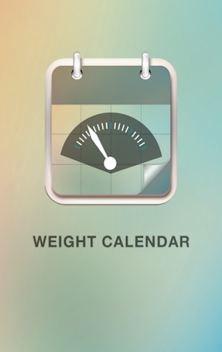 Weight Tracking Calendar