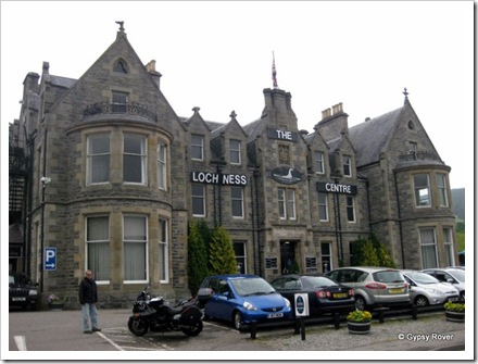 The Loch Ness centre in an old hotel building dated 1882.