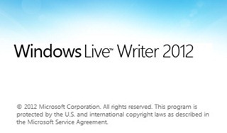 windows live writer 2012 logo