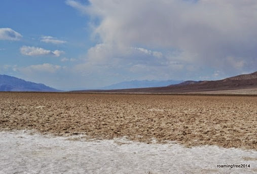 Badwater Salt Flats - the lowest point in North America