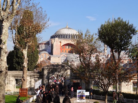 Obiective turistice Istanbul: Catedrala Sfanta Sofia 