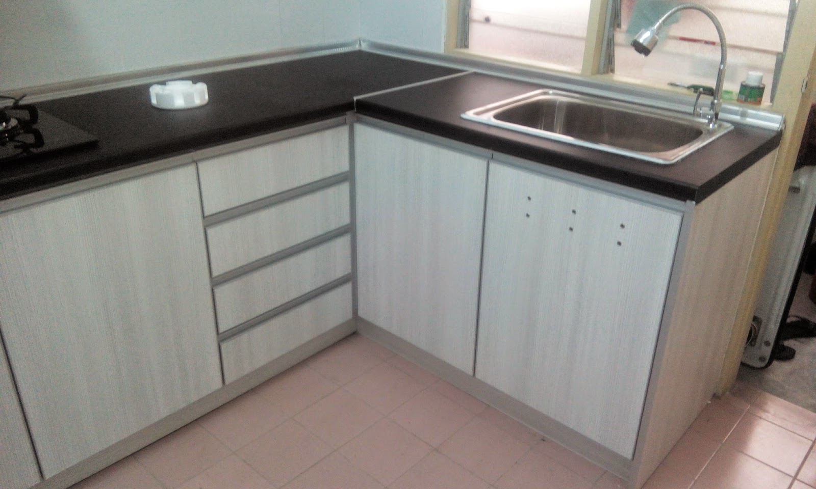 Contoh Kabinet Dapur Rumah Flat Ppr Kabinet Dapur Masak Desainrumahid Com