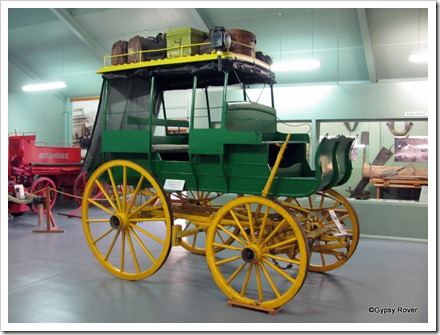 Imagine travelling over the Southern Alps in this horse drawn coach.