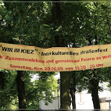 Interkulturelles Straßenfest - Wir im Kiez
