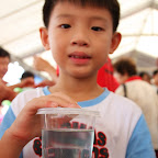 永昌的孩子买了鱼很开心呢！