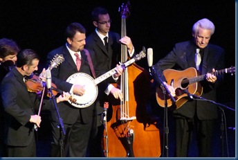 The Del McCoury Band getting the job done in the finale of the 2001 IBMA Awards