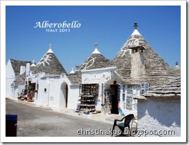 【Italy♦義大利】Alberobello 阿爾貝羅貝洛 - 充滿可愛尖頂石屋 trulli 的寧靜小鎮 