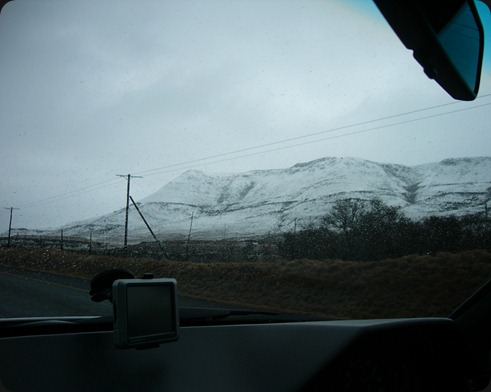 Eastern Cape Snow 2012, Road from Queenstown to Sterkstroom 12