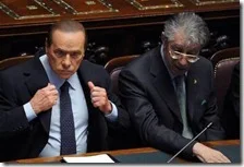 Silvio Berlusconi e Umberto Bossi
