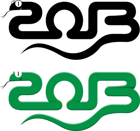 змея 2013 с прозрачным фоном