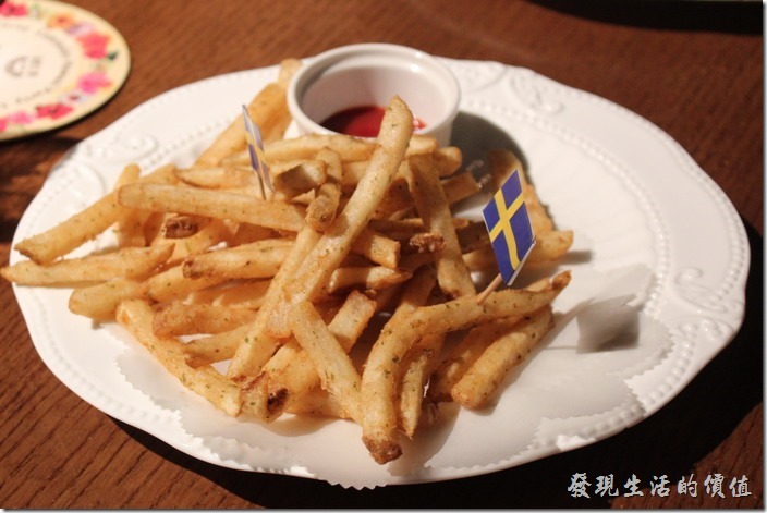 台北-美麗華金色三麥。生日套餐，薯條